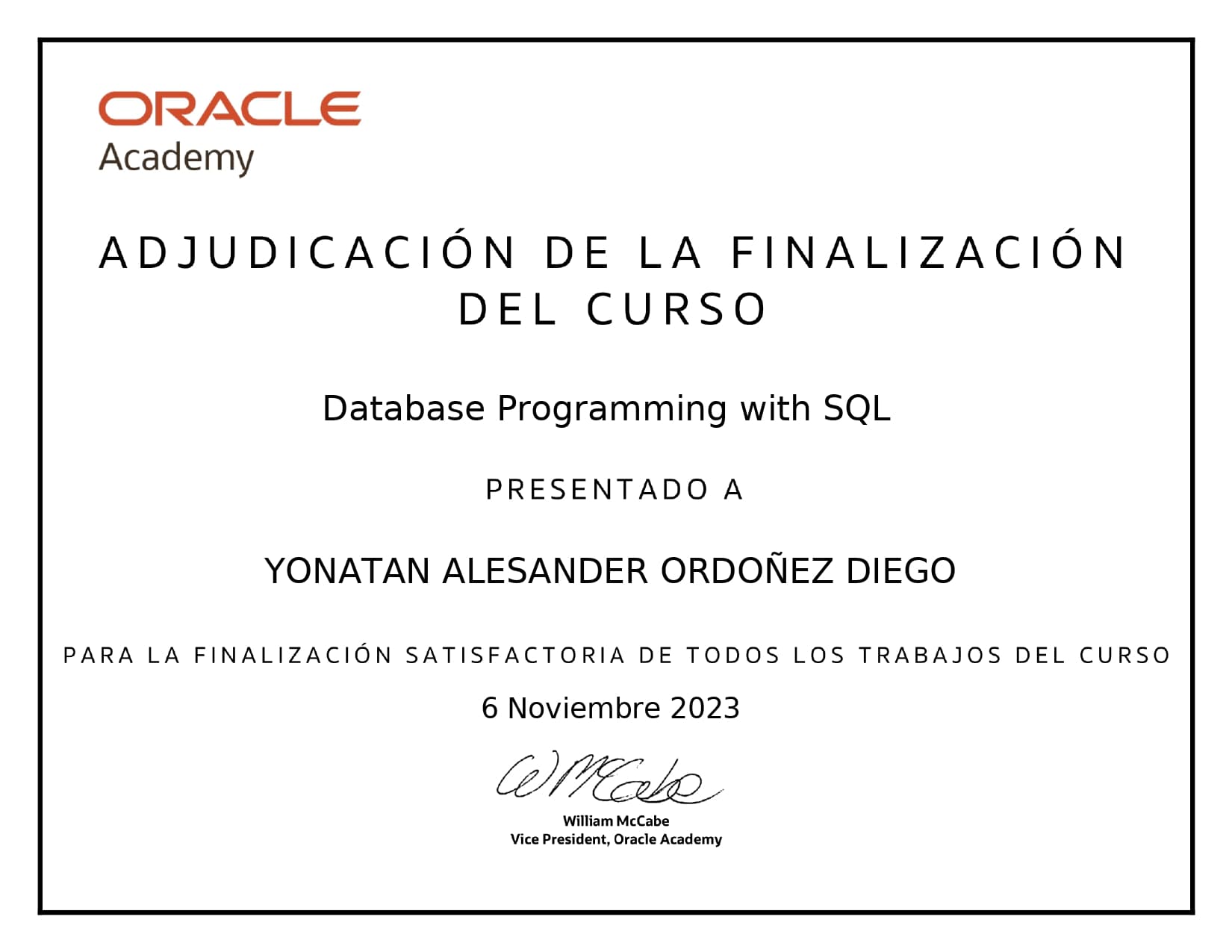 Oracle Academy gallery 2